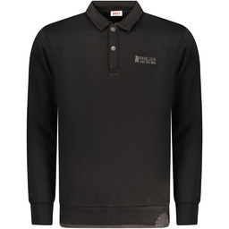 POLO RIFLE Z DŁUGIM RĘKAWEM MĘSKIE CZARNE
