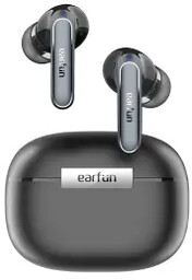 Earfun Air2 Dokanałowe Bluetooth 5.3 Czarny Słuchawki bezprzewodowe