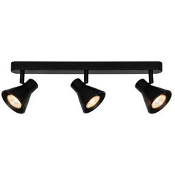 Nordlux - Eik 3 Lampa Sufitowa Black