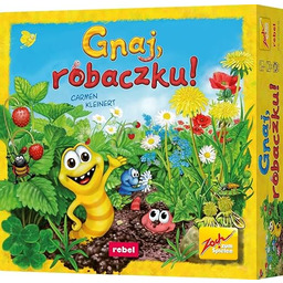 Rebel Gnaj, Robaczku! Gra planszowa Dla dzieci Wiek