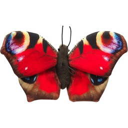 Uni-Toys - Motyl czerwony (z pętelką) - 24