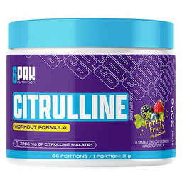 6Pak Nutrition Citrulline Cytrulina Owoce leśne, 200 g