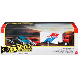 HOT WHEELS PREMIUM ZESTAW 4 POJAZDÓW AUTA RESORAKI