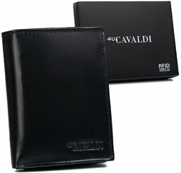 Skórzany męski portfel Cavaldi 0104-P-BS RFID