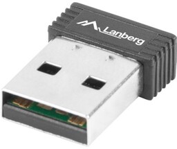 Lanberg bezprzewodowa karta sieciowa WiFi USB 2.0 N150