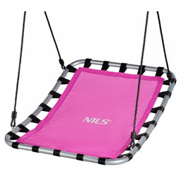 NILS CAMP Huśtawka NB5045 Różowy