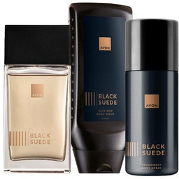 Zestaw kosmetyków Avon Black Suede Męski