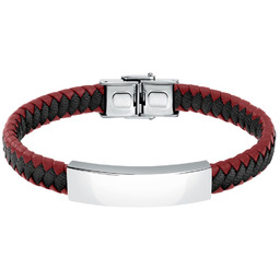 Biżuteria SECTOR SZV111. Bransoletka, Kolor czerwony. Mężczyzna.