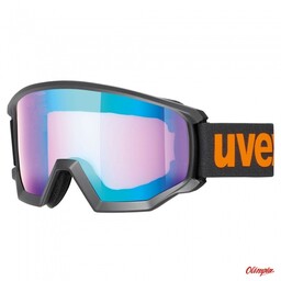 Uvex Gogle narciarskie Athletic CV S2 black orange