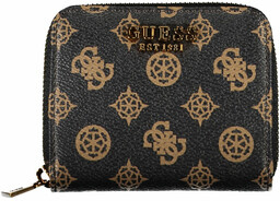 PORTFEL GUESS JEANS DAMSKI BRĄZOWY
