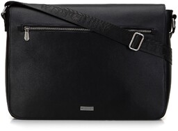 Męska torba na laptopa 13 z matowej ekoskóry