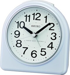 Seiko Budzik z tworzywa sztucznego biały QHR204W