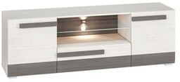 Szafka RTV BLANCO 0901 sosna śnieżna/new gray
