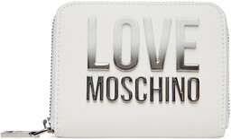 Mały Portfel Damski LOVE MOSCHINO JC5732PP0MKD0100 Biały