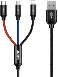 Baseus Three Primary Colors kabel 3w1 USB -