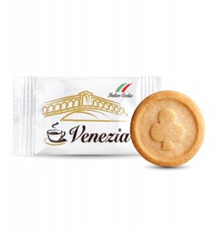 Ciastka włoskie waniliowe ciasteczka do kawy herbaty Venezia