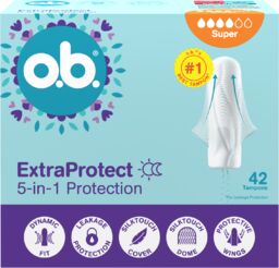 O.B. Extra Protect Super Plus, tampony higieniczne, 42