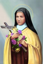 Wyklejanka Haft Diamentowy Św. Teresa z Lisieux