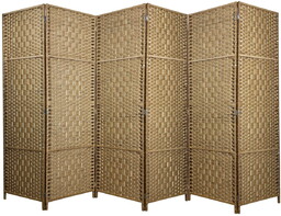 Parawan pokojowy dekoracyjny kotara 6 skrzydeł 180x300 jasny