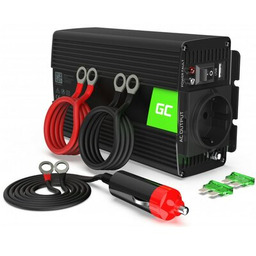 Przetwornica napięcia Green Cell 300W/600W 12V/230V (INV01DE)