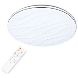 Plafon LED DESERT 40 cm z pilotem Polux