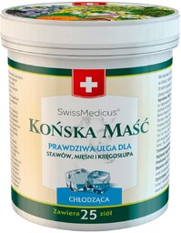 Herbamedicus Końska Maść Chłodząca Szwajcarska - 250 ml