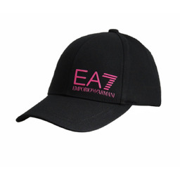 Czapka z daszkiem bejsbolówka EA7 Emporio Armani Czarna