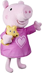 Peppa Pig Peppa śpiewająca pluszowa kołysanka z misiem,