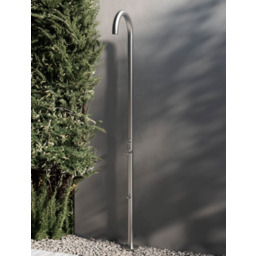 Prysznic zewnętrzny ogrodowy 237cm, stal nierdzewna AISI 316L