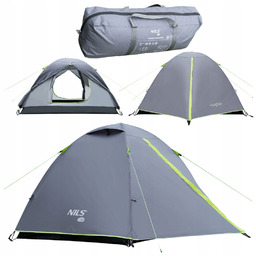 Nils Namiot Turystyczny Campingowy Trzyosobowy Na Wycieczkę Pokrowiec