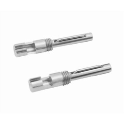 Chord Ohmic 4mm Silver Banana Plugs - wtyki