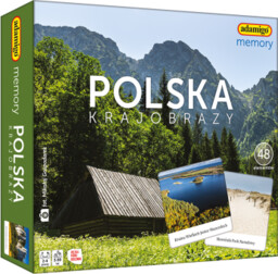 Adamigo memory gra planszowa Polska Krajobrazy