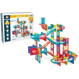 Klocki magnetyczne z kulkami LED NO.1032 Zestaw 132