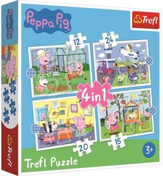 TREFL Puzzle Świnka Peppa: Wspomnienia z wakacji 34359