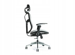 Ergonomiczny fotel biurowy Ergo 500 szary