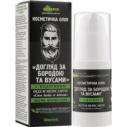 Olejek do Pielęgnacja Brody i Wąsów, 100% Naturalny,