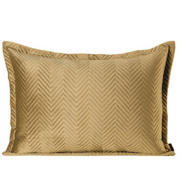 Poszewka 50 x 70 Dekoracyjna Welwet Sofia Miód