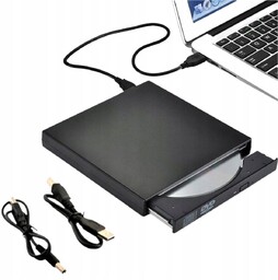 Napęd Cd-R/Dvd-Rom/Rw Zewnętrzny Usb Nagrywarka