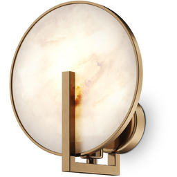 MARMO Lampa ścienna kinkiet złota marur H21cm 40W