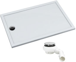 Schedpol Caspar New 90x70cm brodzik prostokątny + syfon