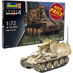 Greenhills Revell Military Kit Sturmpanzer 38t Grille Ausf.