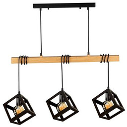 Lampa wisząca SWEDEN Wood 3xE27 il mio