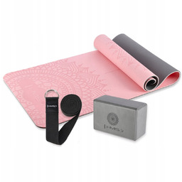 Zestaw Do Jogi Hms Mata Tpe Light Pink