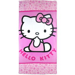 Ręcznik kąpielowy, plażowy: Hello Kitty 70 x 140cm