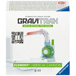 Ravensburger, gravitrax, dodatek, pionowa armatka