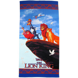 Ręcznik kąpielowy, plażowy Król Lew 70cm x 140cm