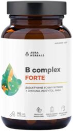 Aura Herbals B Complex Forte, 90 kapsułek