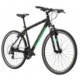 Rower crossowy Kross Evado 2.0 M17 męski Czarno-zielony