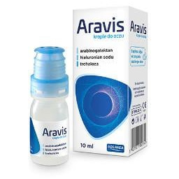 Aravis Krople do oczu, 10ml zespół suchego oka