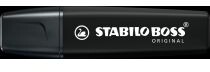 Zakreślacz STABILO BOSS czarny /70/46/
